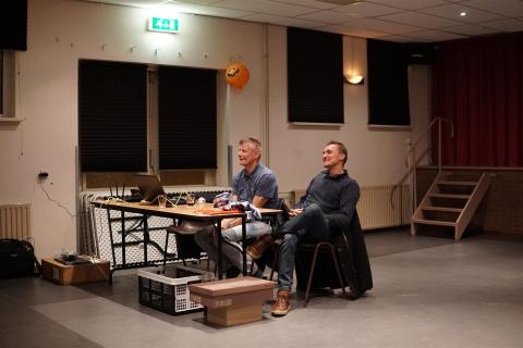 Jef Nuyts en Lucas van der Sterre